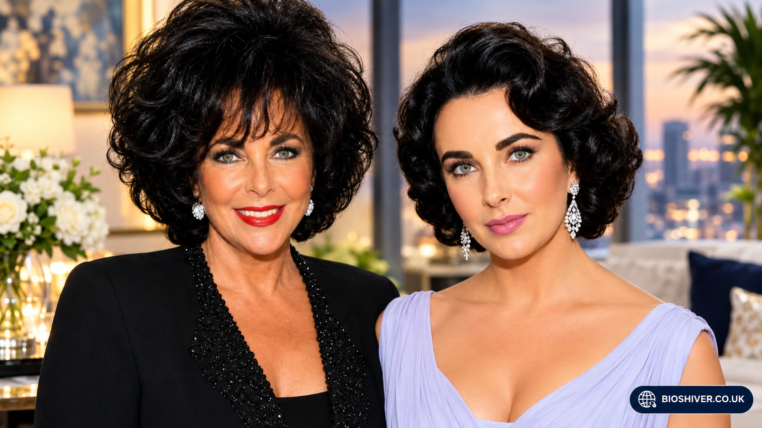 Karen Lynch and Elizabeth Taylor